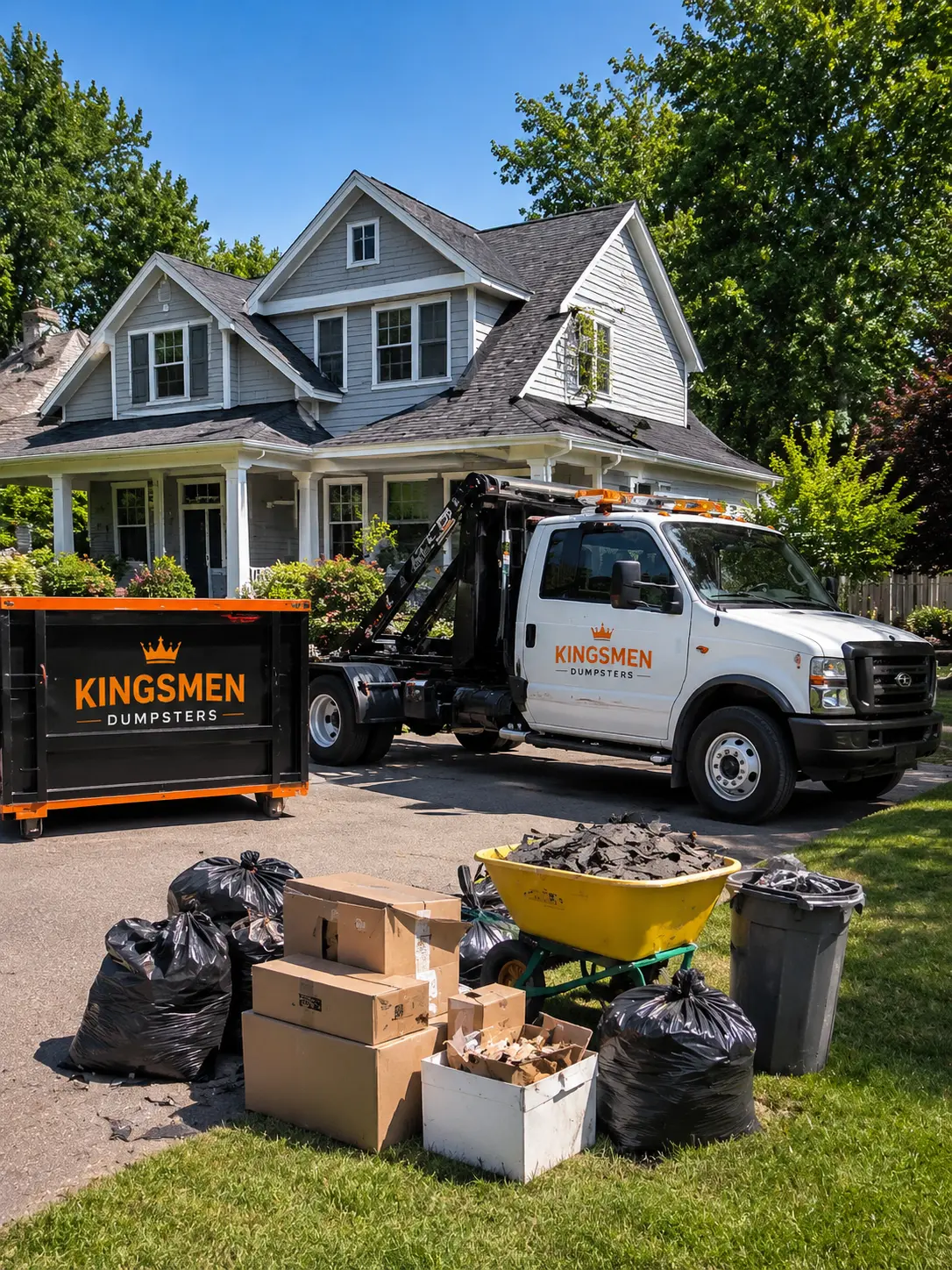 residential junk removal, new brunfels